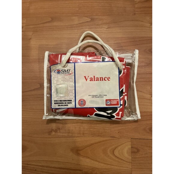 University Of Nebraska Cornhuskers 1pc Valance Curtain Topper Multi-Color - Picture 1 of 9